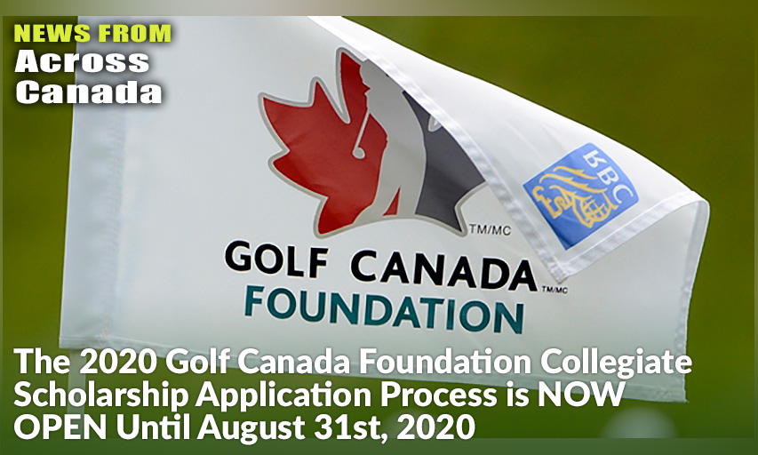 2020 Golf Canada Foundation Collegiate Scholarship Application