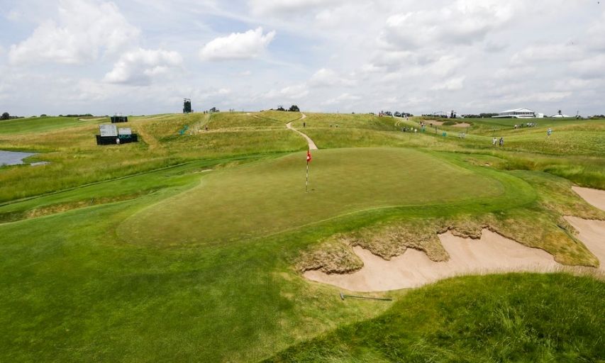 Erin Hills Golf Club Hole No. 9