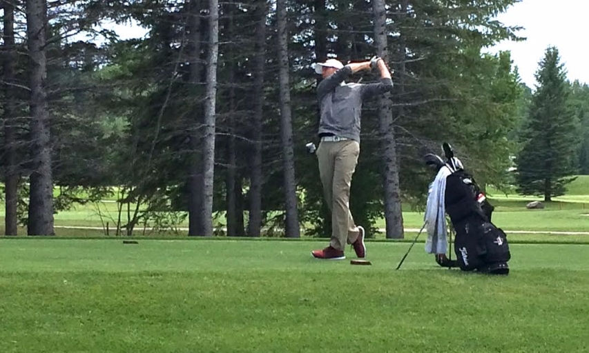 Jordan Irwin at Glencoe Invitational Practice Round