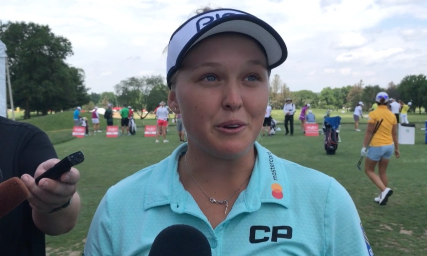 Brooke Henderson at the Meijer LPGA Classic