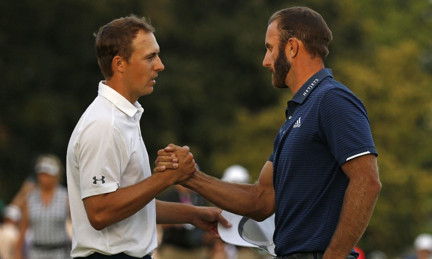 Dustin Johnson and Jordan Spieth