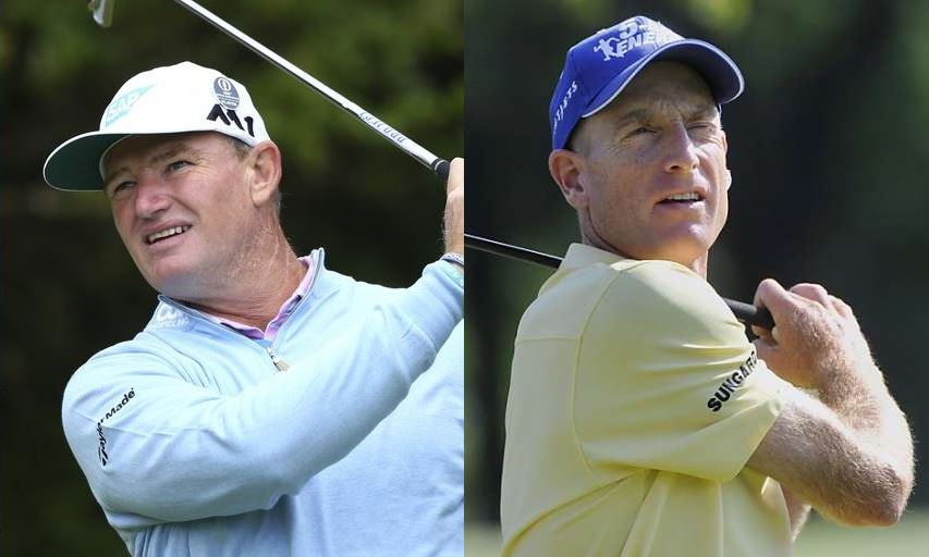 Ernie Els and Jim Furyk