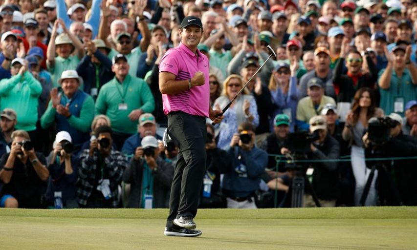 Patrick Reed at the 2018 Masters