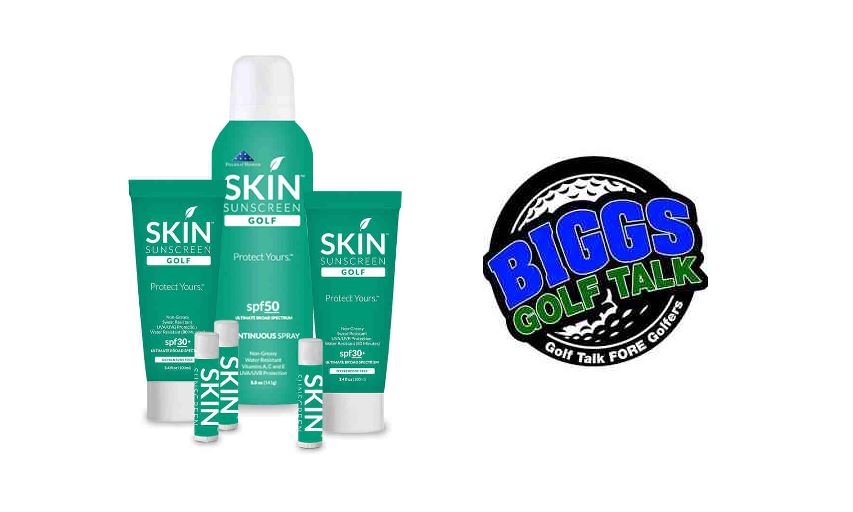 SKIN Sunscreen and BiGGs Golf Talk