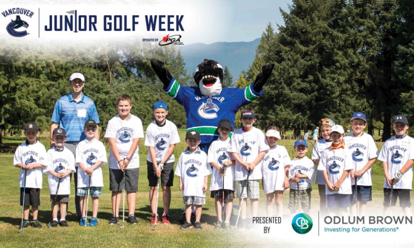 Canucks Junior Golf Week presented by Odlum Brown Limited