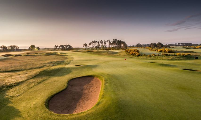 Carnoustie Golf Links Championship Course 4th Green