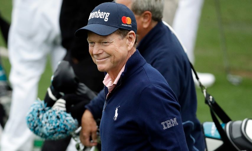 Tom Watson at the 2018 Masters