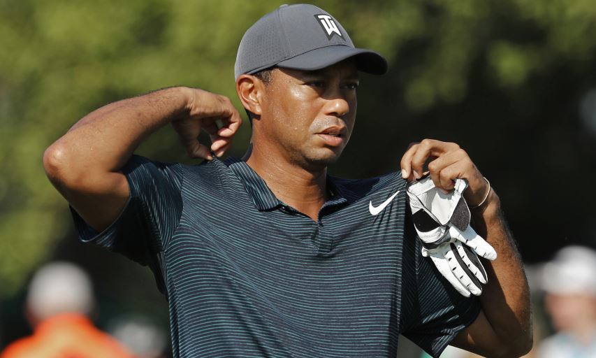 Tiger Woods at the 2018 PGA Championship