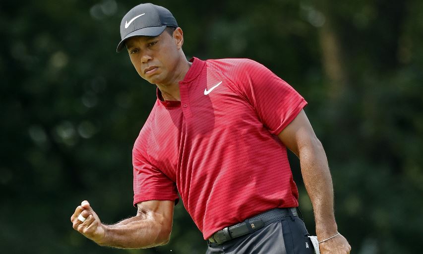 Tiger Woods at the 2018 PGA Championship