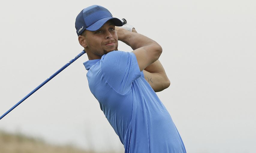 Stephen Curry at the 2017 Ellie Mae Classic