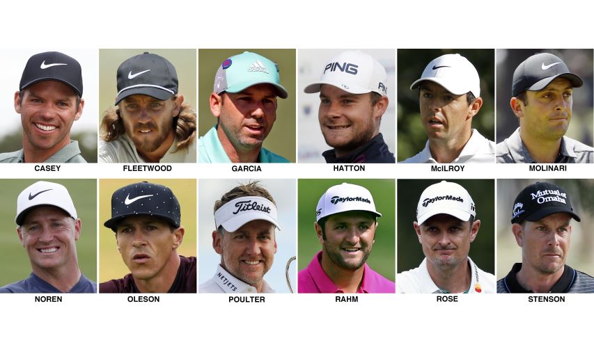 2018 Ryder Cup European Team