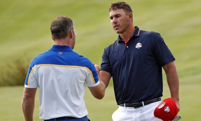 Paul Casey and Brooks Koepka