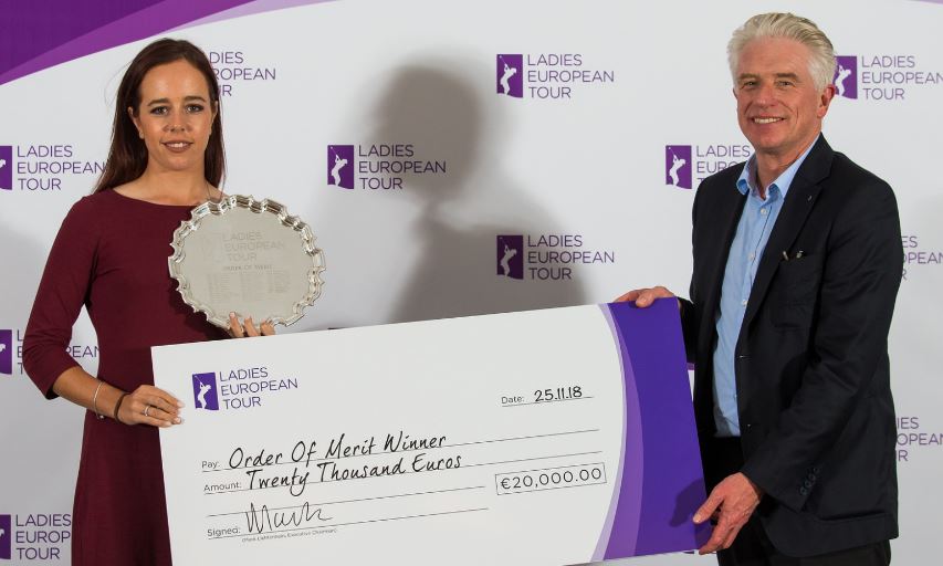 Georgia Hall Ladies European Tour Order of Merit Winner