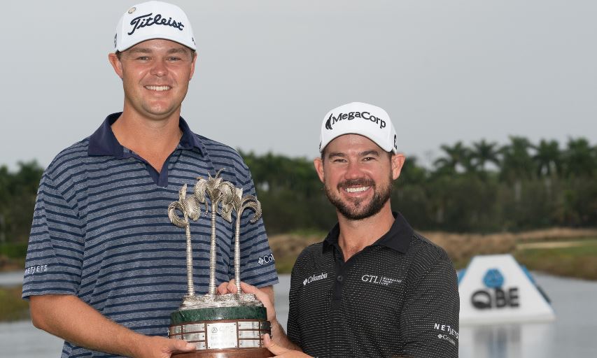 Patton Kizzire and Brian Harman