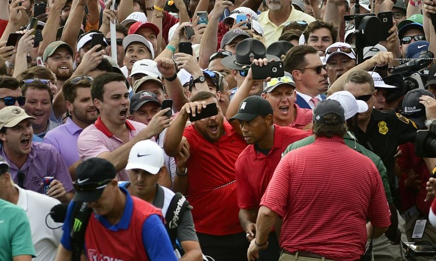 Tiger Woods at the 2018 TOUR Championship