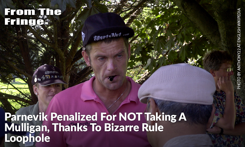 Jesper Parnevik Signing An Autograph At Westchester Country Club. Jesper Parnevik