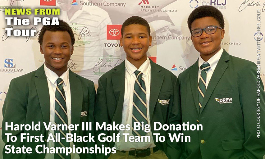 The Drew Charter Men’s Golf Team From Atlanta Is The First All-Black Team And Coaching Staff To Earn Top Honours In The State Of Georgia.