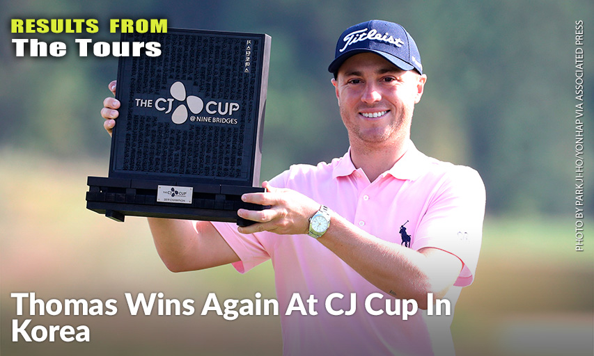 Justin Thomas Finished With A 72-Hole Total Of 20-Under 268. Justin Thomas