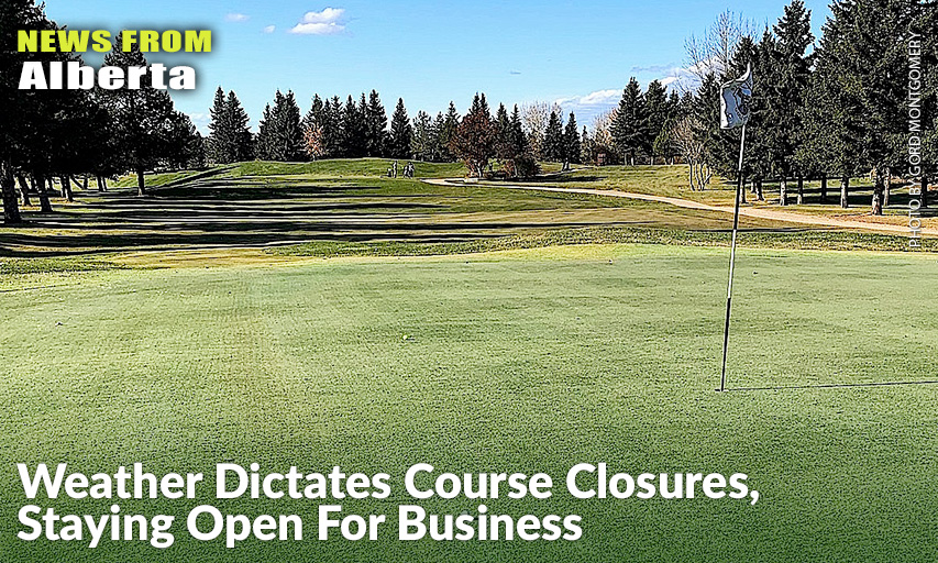 With The New Greens At The Stony Plain Golf Course Having Had A Good First Year, Extra Precautions Are Being Taken As The Municipally Owned Course Is Put To Bed.