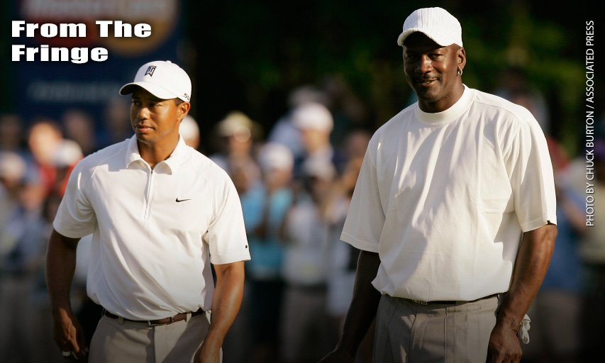 Tiger Woods and Michael Jordan