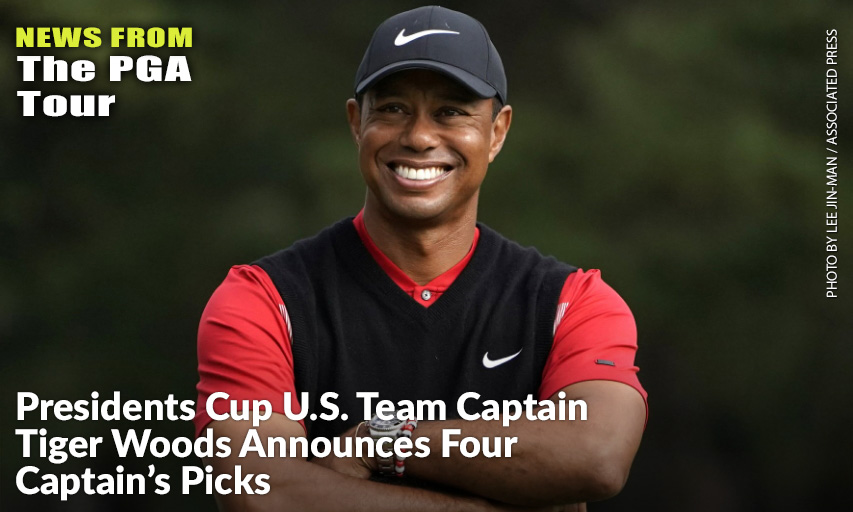 U.S. Team Captain Tiger Woods Chose Tony Finau, Patrick Reed, Gary Woodland, And Himself, Making Him The Second-Ever Playing Captain In Presidents Cup History. Tiger Woods
