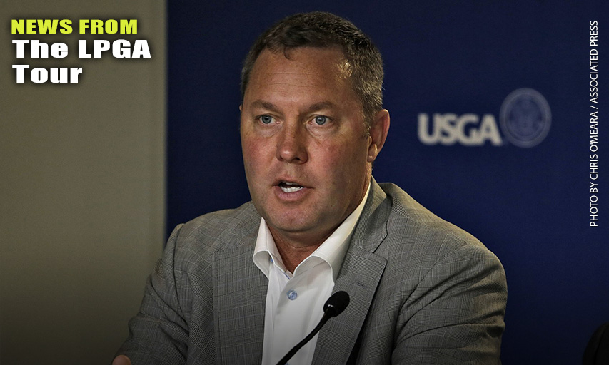 LPGA Commissioner Mike Whan