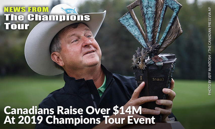 Wes Short Jr. Celebrates Winning The 2019 Shaw Charity Classic. Wes Short Jr.