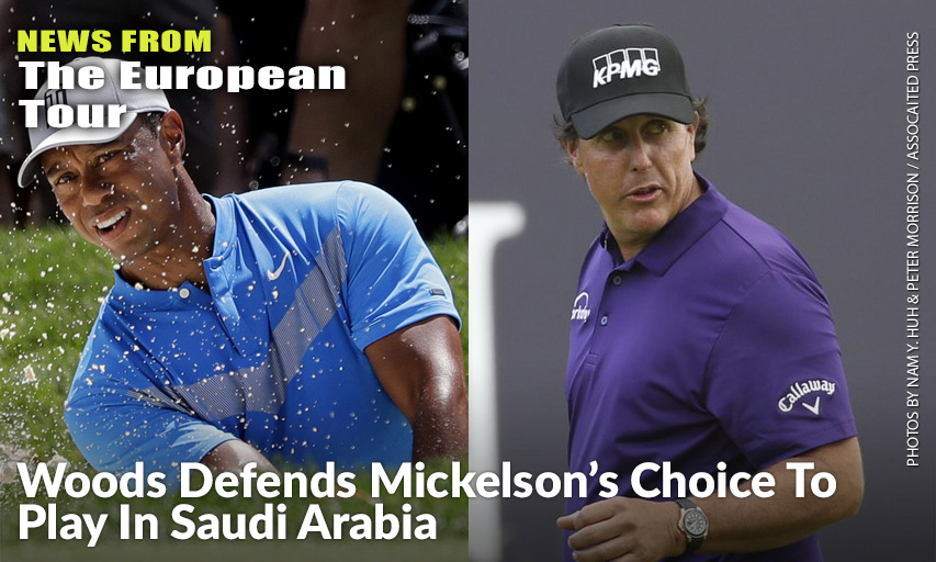 Phil Mickelson Has Decided To Play The Saudi International In 2020, Missing The Phoenix Open For The First Time In 29 Years. Tiger Woods defends Phil Mickelson