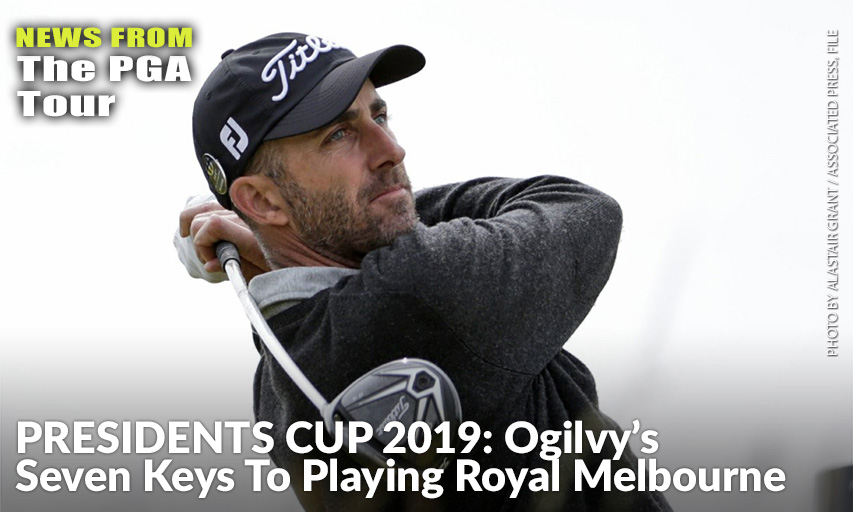Geoff Ogilvy Has Played Royal Melbourne More Times Than He Can Remember. Geoff Ogilvy