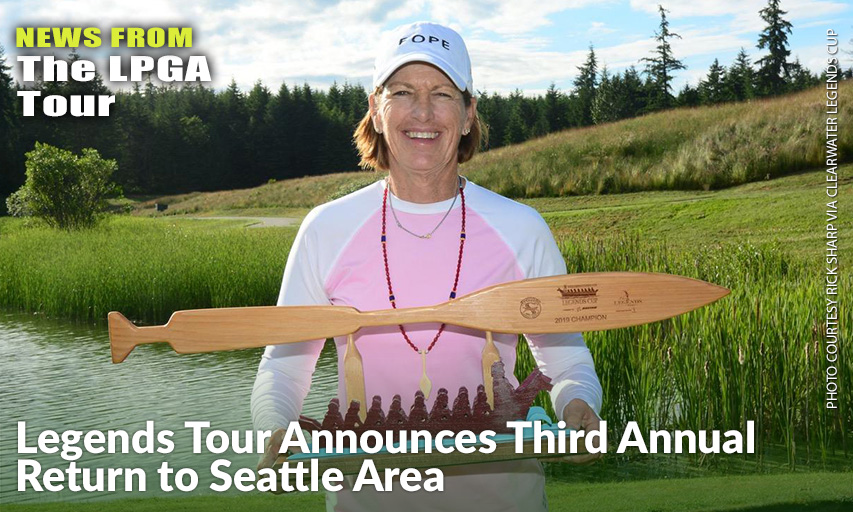 Juli Inkster, 2019 Suquamish Clearwater Legends Cup Winner. Juli Inkster