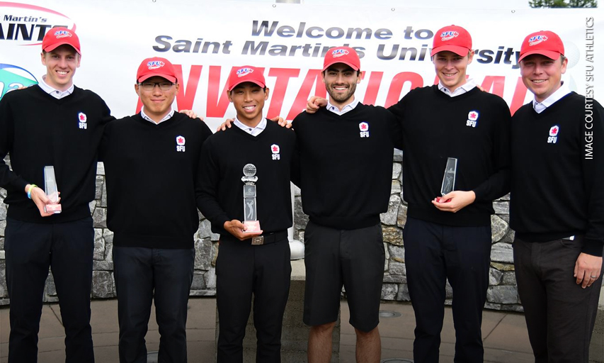 SFU men's golf team