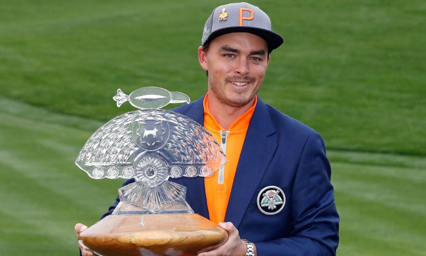 Rickie Fowler Holds The Champion's Trophy After The Final Round Of The Phoenix Open. (AP Photo/Matt York) Rickie Fowler