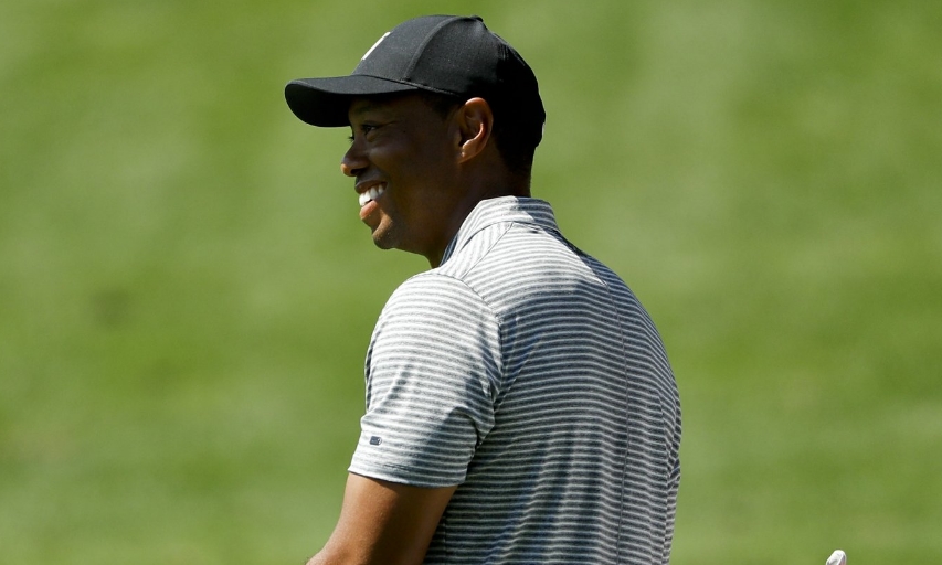 Tiger Woods at the 2019 Masters