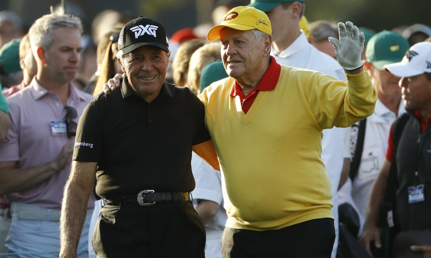 Gary Player and Jack Nicklaus