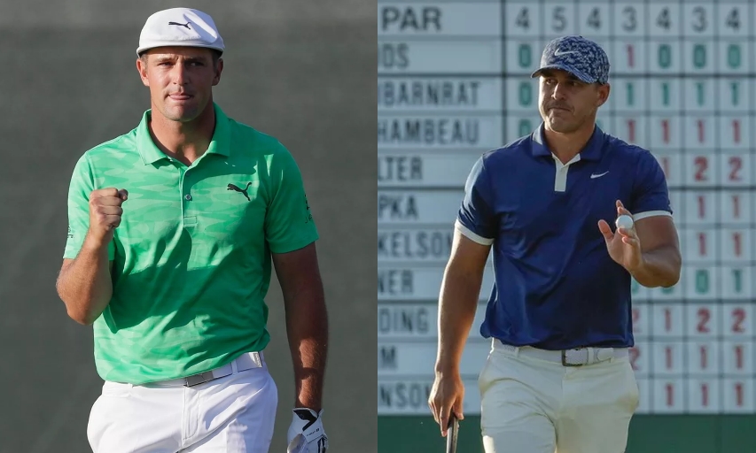 Bryson DeChambeau and Brooks Koepka