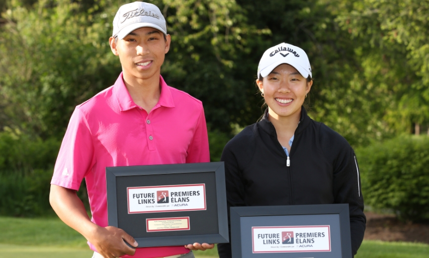 Michael Crisologo and Lauren Kim