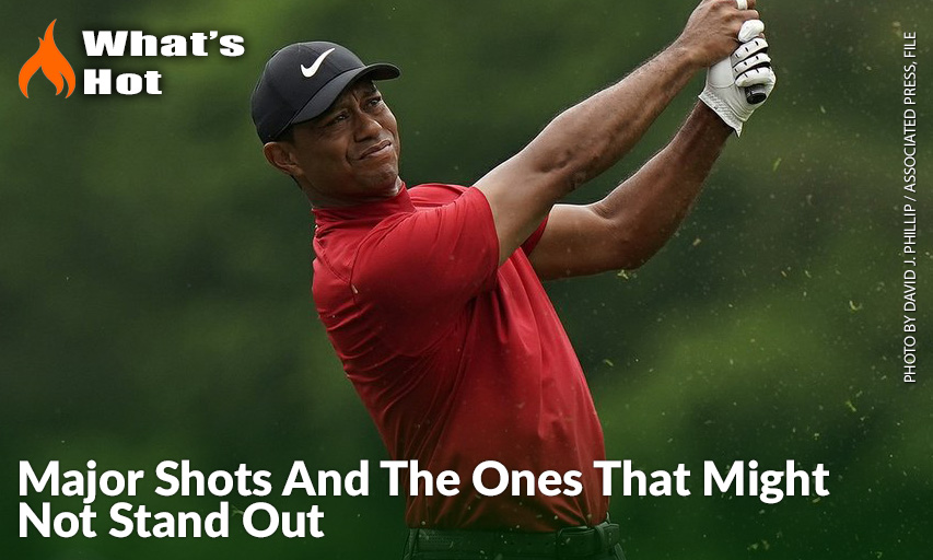 Tiger Woods Hits On The 12th Hole During The Final Round For The 2019 Masters. Woods Leaned On Experience Over Shots Like This To Help Him Win The Masters For The Fifth Time.