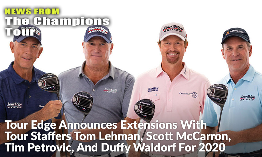 Rising Golf Club Manufacturer Filmed TV Spots Featuring Tour Staff For 2020.
