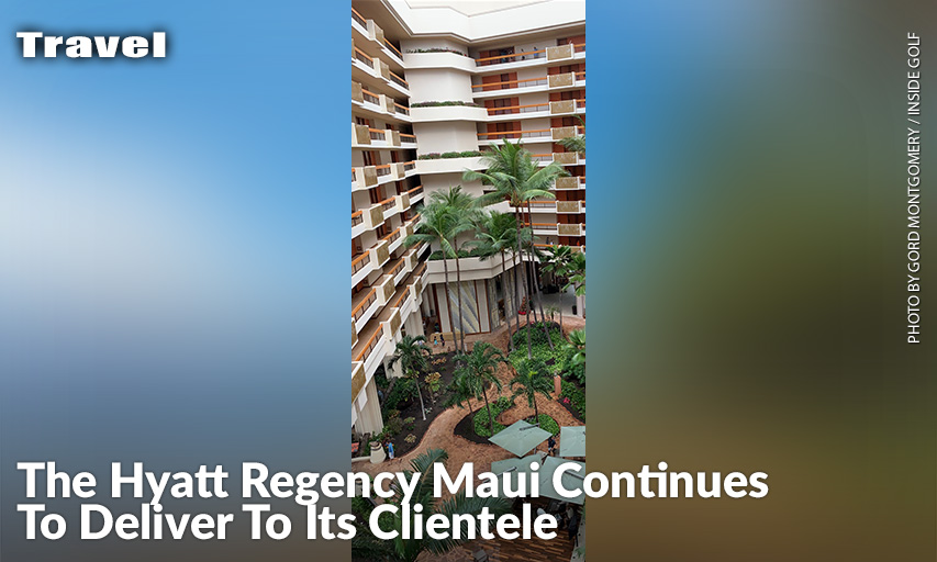 The Lobby Of The Hyatt Regency Maui Is A Bright And Spacious Area That is Full Of Plant Life And Some Other Interesting Sights. Hyatt Regency Maui