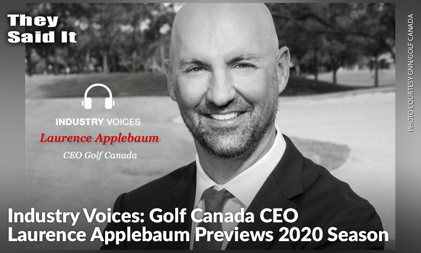 Golf Canada CEO Laurence Applebaum