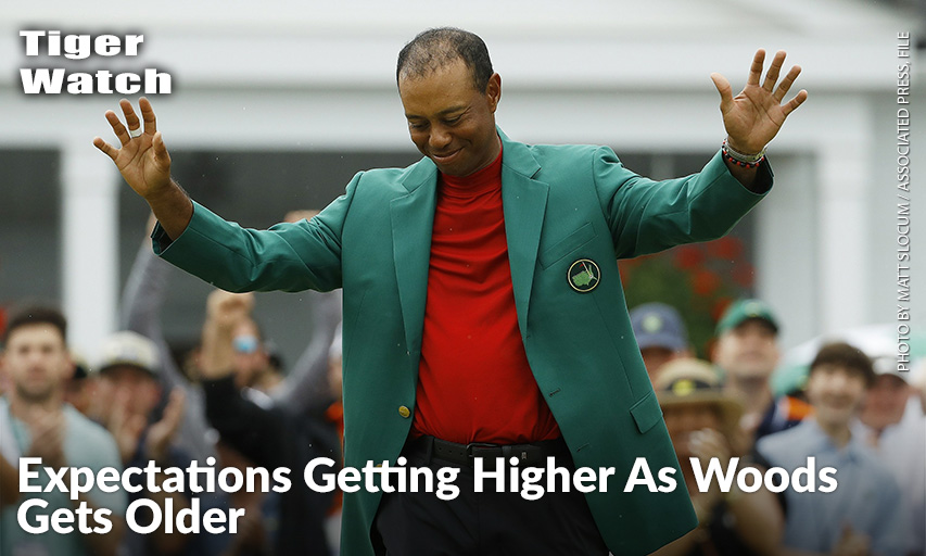 Tiger Woods Smiles As He Wears His Green Jacket After Winning The 2019 Masters. Fourteen Years After His Last Masters Win And 11 Years After His Last Major, After Fighting Through Chronic Back Problems, Multiple Surgeries, A Bout With Painkillers, And Long After Just About Everybody Had Written Him Off, Woods Claimed His Fifth Green Jacket. Tiger Woods