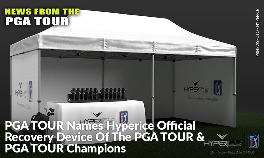 Hyperice Becomes First Sponsor Of PGA TOUR Active; Will Activate On Course At TOUR Events.