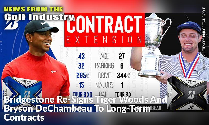 The Game’s Two Biggest Stars Commit To Helping Bridgestone Win On The Course And In The R&D Lab For Years To Come.