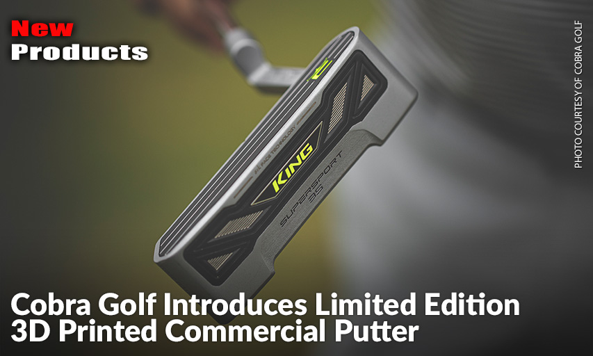 The KING Supersport-35, A Limited Edition, Fully 3D Printed Putter Design With SIK Face Technology, Delivers The Next Level in Personalization And Putter Performance.