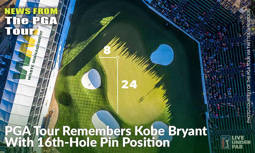 24 Paces On. 8 From The Left. For Kobe.