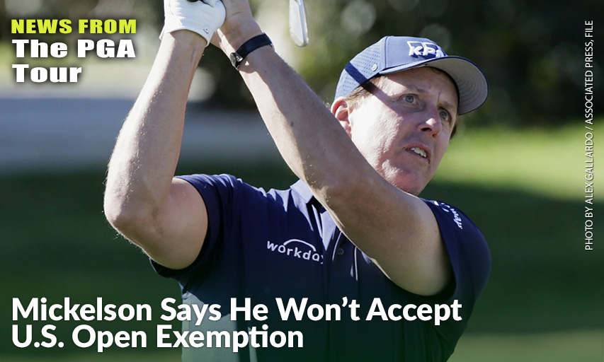 Phil Mickelson Follows Through On The Fourth Tee During The Third Round Of The American Express. Phil Mickelson
