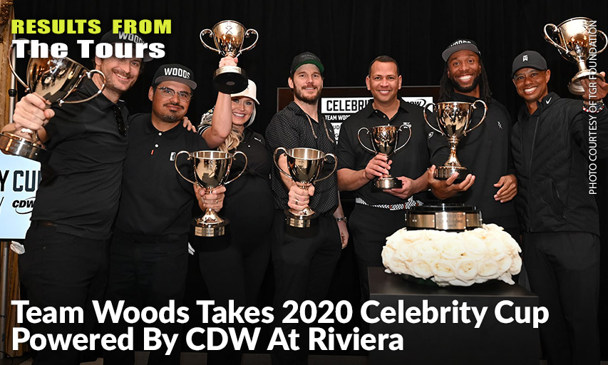 Team Tiger Won The 2020 Celebrity Cup Powered By CDW At Riviera Country Club.