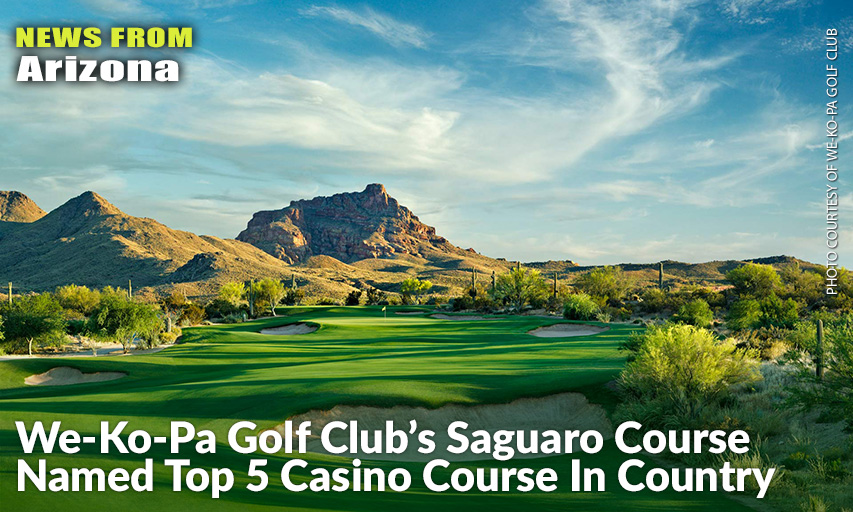 Hole No. 8 Of The We-Ko-Pa Golf Club’s Saguaro Course. We-Ko-Pa Golf Club's Saguaro Course
