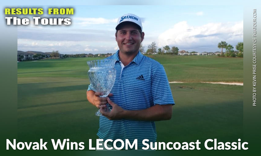 Andrew Novak Fired A Final-Round 66 To Win At Lakewood National. Andrew Novak