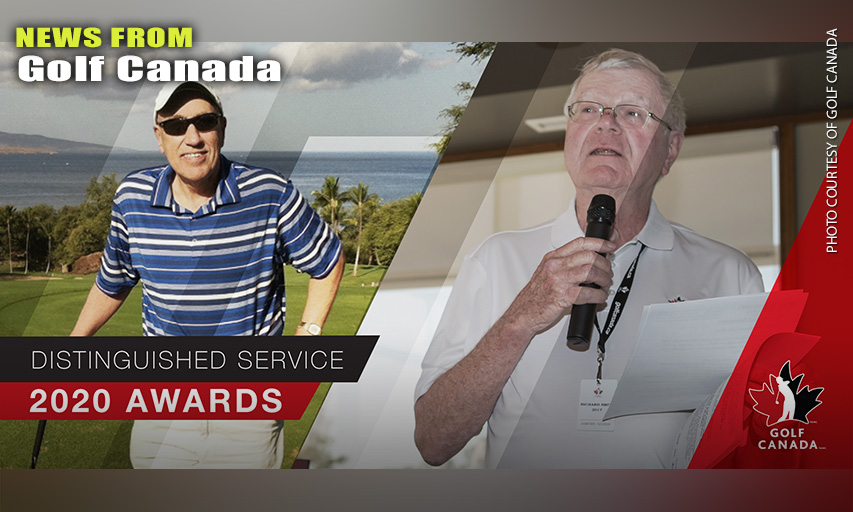 Golf Canada Recognize Two Honourees With Distinguished Service Award